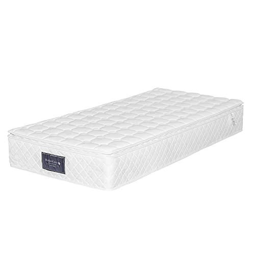 Henunem Matratze Federkernmatratze 90x200x25 cm, Orthopädische Taschenfederkernmatratz mit Schaumstoff und Microfaser-Bezug Höhe 25cm Härtegrad H3 Federkern-Matratzen von Henunem