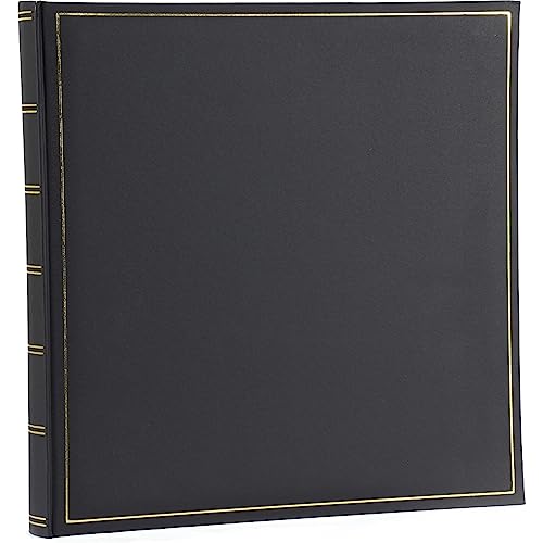 Henzo 1019808 Champagne Fotoalbum, Andere, schwarz, 35 x 35 x 5 cm von Henzo