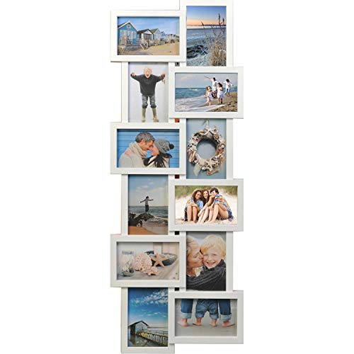 Henzo 8121402 Holiday Gallery Bilderrahmen, Kunststoff, Weiss, Rahmenformat 30x82 cm von Henzo