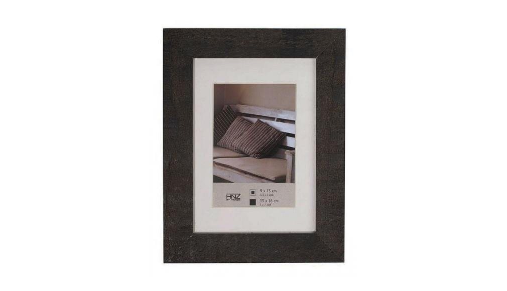 Henzo Bilderrahmen Driftwood Holzrahmen 13x18 dunkelgrau von Henzo