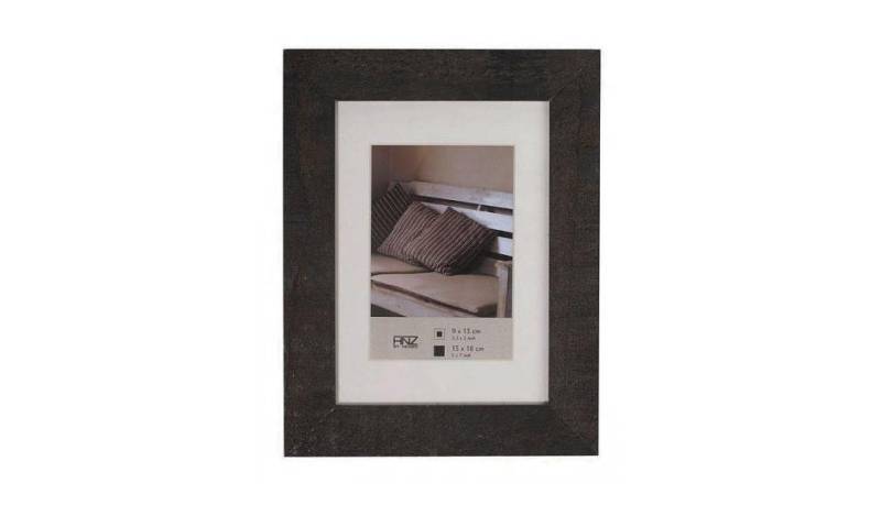 Henzo Bilderrahmen Driftwood Holzrahmen 13x18 dunkelgrau von Henzo