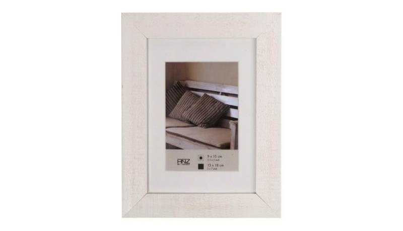 Henzo Bilderrahmen Driftwood Holzrahmen 13x18 weiß von Henzo