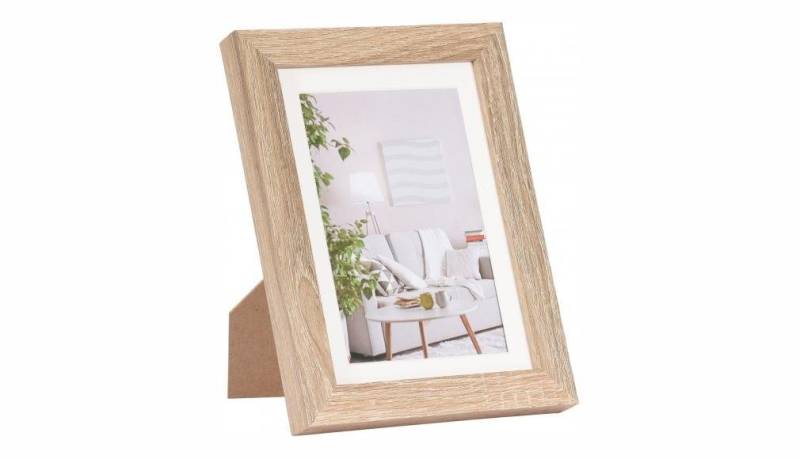 Henzo Bilderrahmen Holzrahmen 81.051.06 Modern 13x18cm mittelbraun von Henzo