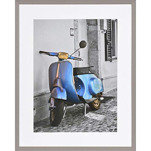 Henzo Umbria 40x50 Frame WP mittelbraun Bilderrahmen, Holz, Braun, Bildformat 40x50 cm von Henzo