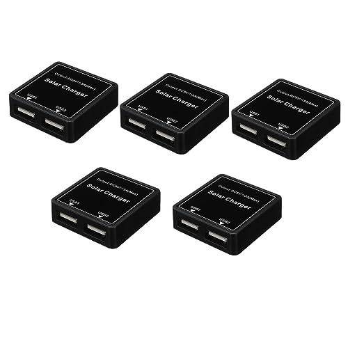 Heozlion 5PCS Power Bank 5V 3A Dual USB Ladespannungsregler Regler Stabilisator Ladegerät Solarstabilisator Ladegerät von Heozlion