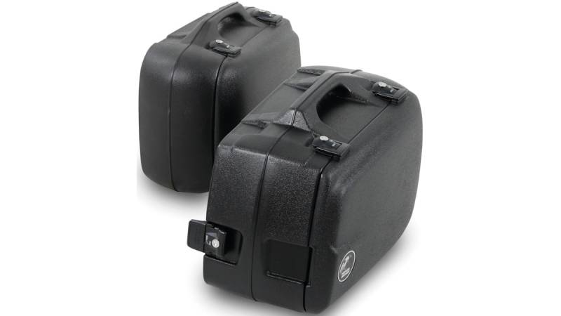 Hepco & Becker Koffer Satz, schwarz, HEPCO & BECKER Koffer "Junior Enduro" 30 l Inhalt links von Hepco And Becker