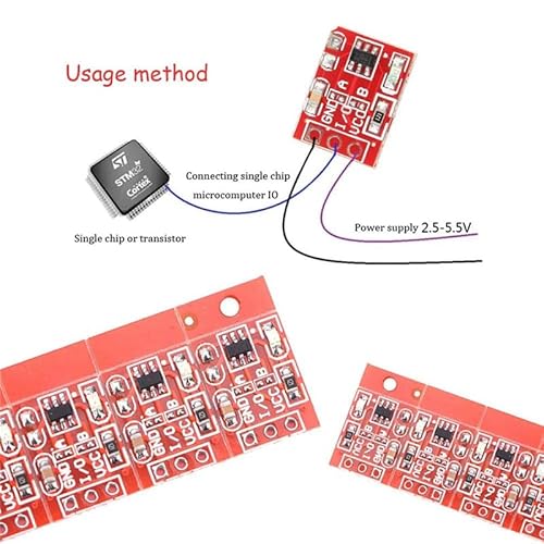 Hepzest 100 StüCk TTP223 Touch Key Switch Module BerüHrungstaste Selbstsichernde/Nicht Verriegelnde Kapazitive Schalter Einkanal Hepzest 100 StüCk TTP223 Touch Key Switch Module BerüHrungstaste Selbstsichernde/Nicht Verriegelnde Kapazitive Schalter Einkanal von Hepzest