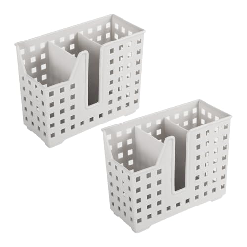 Hepzest 2er-Pack Geschirrkorb für Strohhalme und Essstäbchen, Geschirrkorb für Geschirr, Abtropfkorb für Geschirr zum Waschen und Trocknen Hepzest 2er-Pack Geschirrkorb für Strohhalme und Essstäbchen, Geschirrkorb für Geschirr, Abtropfkorb für Geschirr zum Waschen und Trocknen von Hepzest