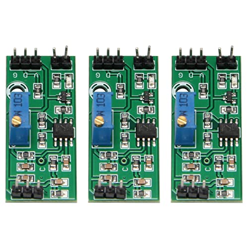 Hepzest 3 StüCke LM393 3,5-24V Spannungs Komparator Modul mit LED Anzeige Analoge Komparator Steuerung mit Hohem Pegel Ausgang Hepzest 3 StüCke LM393 3,5-24V Spannungs Komparator Modul mit LED Anzeige Analoge Komparator Steuerung mit Hohem Pegel Ausgang von Hepzest