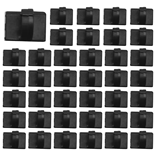 Hepzest 50 Stueck Selbstklebende Kabelklemme Kunststoff Rechteckig Kabelclips Kabelbinder Schnell Binden Kabel Draht Management Halter fuer Auto Hepzest 50 Stueck Selbstklebende Kabelklemme Kunststoff Rechteckig Kabelclips Kabelbinder Schnell Binden Kabel Draht Management Halter fuer Auto von Hepzest