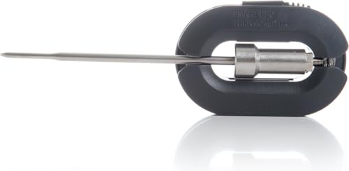 HerQs Easy BBQ Probes - Edelstahlfühler - Grillthermometer, Küchenthermometer, Kerntemperatur, Drahtloses Fleischthermometer, Bluetooth, App, Thermometer - Für Ofen, Grill, Pfanne, Heißluftfritteuse von HerQs