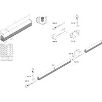 Hera LED-Anbauleuchte ww LED Eco #20203260502 von Hera