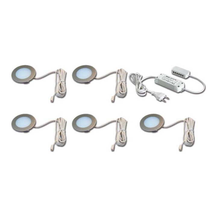 B-Ware Hera Led Einbauleuchte Einbaustrahler 5er Set Warmweiß Kunststoff 3 W 24 V 30 W B-Ware Hera Led Einbauleuchte Einbaustrahler 5er Set Warmweiß Kunststoff 3 W 24 V 30 W von Hera