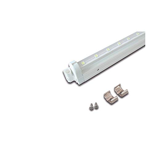 LED Langfeldleuchte SlimLite CS LED HE +, 180° drehbar, 59.5cm, 5.8W Meat Red von Hera