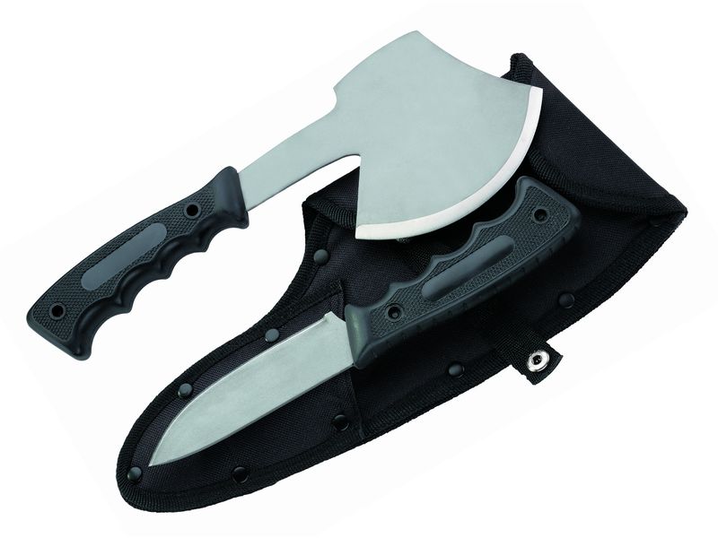 Outdoor/Jagd-Set (Beil/Messer), von Herbertz