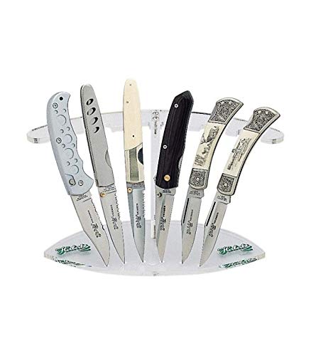 Plexiglas-Ständer für 6 Herbertz-Messer (ohne Messer) von Herbertz