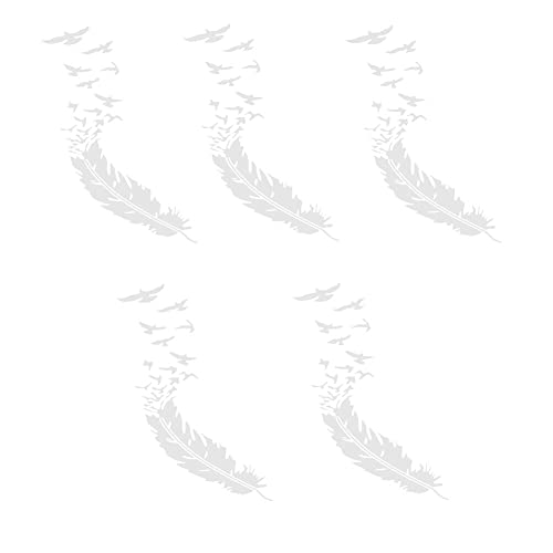 5 Stück Lustig 3D Feder Vogel Auto Aufkleber Wasserdicht DIY Auto Frontstoßstange Kratzschutz Aufkleber Wandsticker Wandtattoo für Motorhaube Heckscheiben Fenster Laptop,Fahrrad,LKW,Motorrad 5 Stück Lustig 3D Feder Vogel Auto Aufkleber Wasserdicht DIY Auto Frontstoßstange Kratzschutz Aufkleber Wandsticker Wandtattoo für Motorhaube Heckscheiben Fenster Laptop,Fahrrad,LKW,Motorrad von Herbests