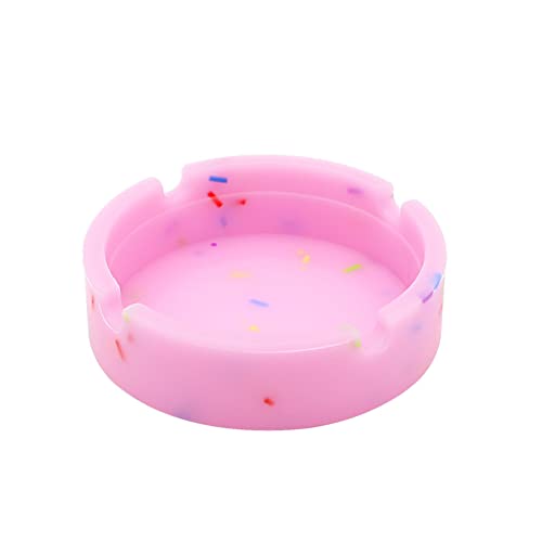Leuchtender Silikon Aschenbecher,Hitzebeständig Aschenbecher mit fluoreszierendem Licht Rundes Design Gummi Aschenbecher Tragbarer Rauch Asche Zylinder für Auto Haus Büro Wohnzimmer Desktop,Rosa Leuchtender Silikon Aschenbecher,Hitzebeständig Aschenbecher mit fluoreszierendem Licht Rundes Design Gummi Aschenbecher Tragbarer Rauch Asche Zylinder für Auto Haus Büro Wohnzimmer Desktop,Rosa von Zohiky