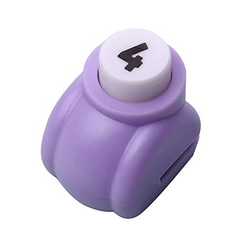 Nummer Papierstanzer, Motivstanzer Mini Papier Stanzer Kinder Motivstanzer Mini Scrapbook Stanzer Bastellocher Lochstanzer für Kinder Verschiedene Motive DIY Scrapbook Fotoalbum Handwerk,4 von Herbests