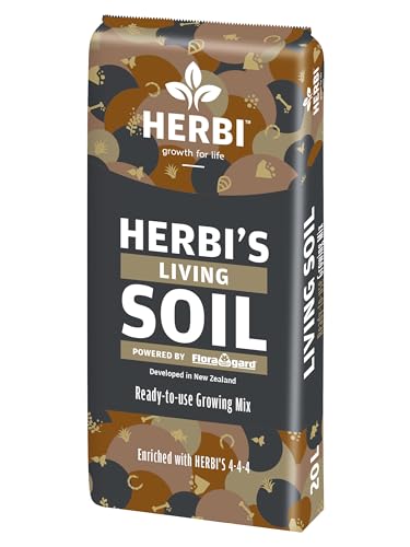 Herbis Living Soil 20 L - Bio-Erde mit Natürlichen Inhaltsstoffen - Mikrobiell Belebt - Perfekt für Growing Herbis Living Soil 20 L - Bio-Erde mit Natürlichen Inhaltsstoffen - Mikrobiell Belebt - Perfekt für Growing von Floragard