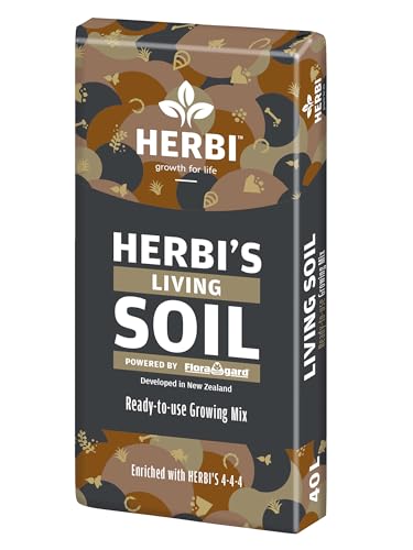 Herbis Living Soil 40 L - Bio-Erde mit Natürlichen Inhaltsstoffen - Mikrobiell Belebt - Perfekt für Growing Herbis Living Soil 40 L - Bio-Erde mit Natürlichen Inhaltsstoffen - Mikrobiell Belebt - Perfekt für Growing von Floragard