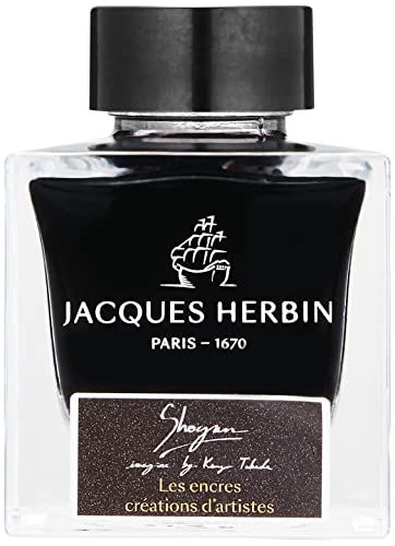 Tintenflasche für Künstler, 50 ml, Shogun by Kenzo Takada von Herbin