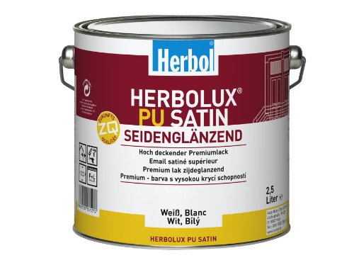 Herbolux PU Satin ZQ RAL 9005 tiefschwarz, 2,5 Liter von Herbol