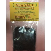 Meersalz Black Hawaiian, Fine - Solar Getrocknetes Schwarzes Lava Salz Mit Aktivkohle. Enthält Alle Natürlichen Mineralien Meersalz Black Hawaiian, Fine - Solar Getrocknetes Schwarzes Lava Salz Mit Aktivkohle. Enthält Alle Natürlichen Mineralien von HerbsByMerlin