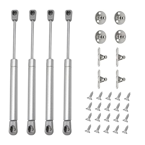 Herbst 4Pcs Gasdruckdämpfer 150N Gasdruckfeder Küchenschrank Gasfeder Möbel Dämpfer Schranktür für Küchenmöbel Schrank Bücherschränke (4, 150N) von Herbst