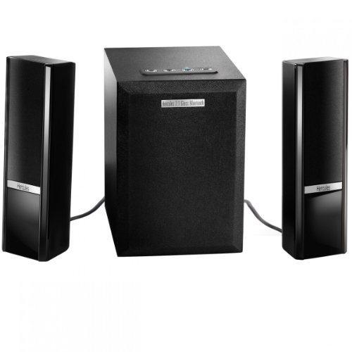 Hercules 2.1 Gloss Bluetooth (2.1 Lautsprecher, 10 W, Bluetooth, Lautstärkeregler) von Hercules