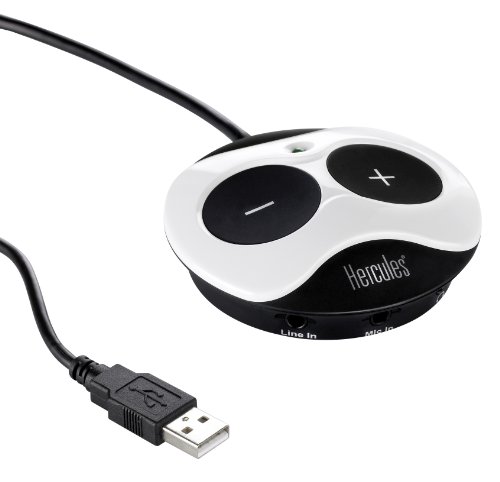 Hercules GS Muse XL Pocket Soundkarte (LT3, 5.1, PCI, Headset) von Hercules
