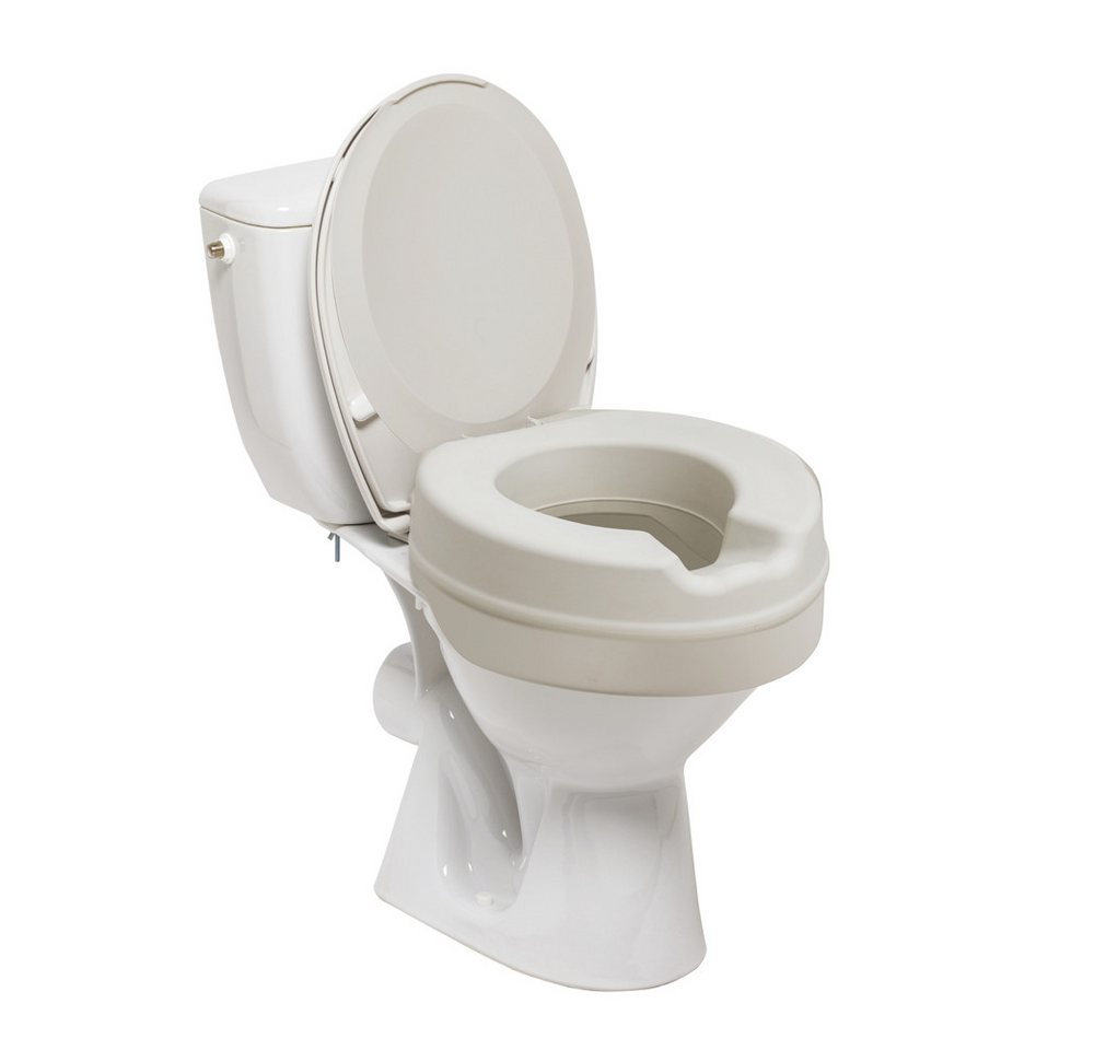 Herdegen Toilettensitzerhöhung Contact Plus NEO – weich Toilettensitzerhöhung mit Deckel, Erhöhung der Sitzposition: 11 cm, Max. Benutzergewicht: 185 kg von Herdegen