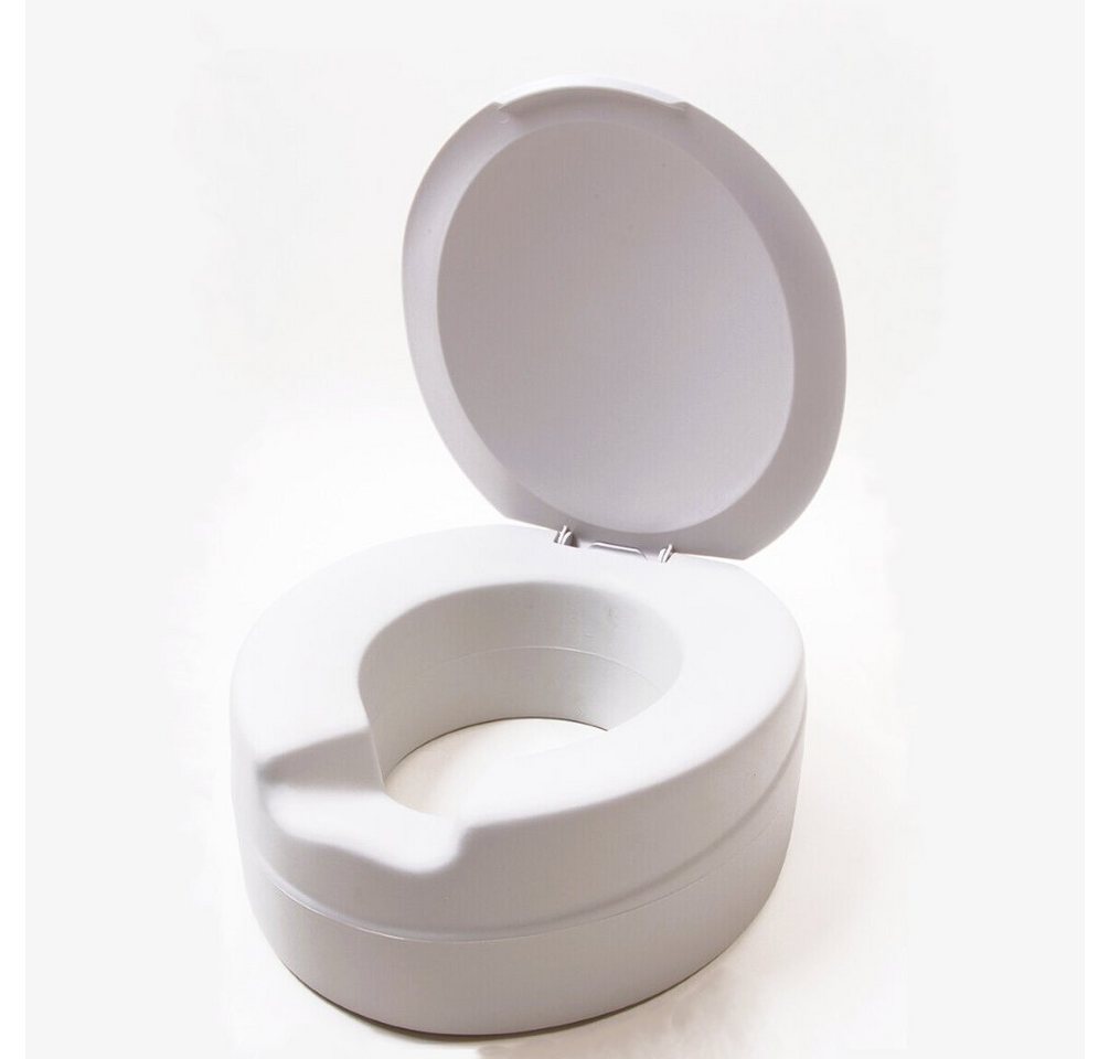 Herdegen Toilettensitzerhöhung Contact Plus Soft Toilettensitzerhöhung 11 cm mit Deckel von Herdegen