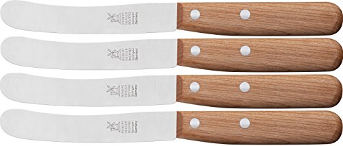 4x Frühstücksmesser, „Buckels, Tafelmesser, Brotzeitmesser, Windmühlenmesser von Windmühlenmesser