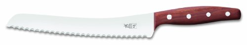 Windmühlenmesser "BrotBeidhänder" Brotsägemesser, Pflaumenholzgriff von Windmühlenmesser