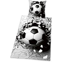 Herding Young Collection Bettwäsche "Fussball 3D", (2 tlg.) von Herding Young Collection