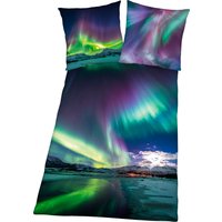 Herding Young Collection Bettwäsche "Polarlichter", mit tollem Motiv von Herding Young Collection