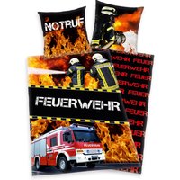 Herding Young Collection Kinderbettwäsche "Feuerwehrmann Sam", mit Feuerwehrmann Motiv von Herding Young Collection