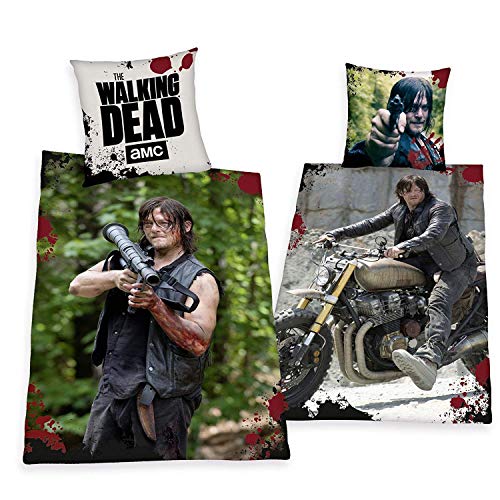 Herding The Walking Dead Daryl Dixon Sondermodell Bettwäsche 135 x 200 cm Geschenk All-in-One Outlet 24 von Herding