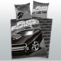 Fast & Furious Bettwäsche Größe 80x80 + 135x200 cm von Herding