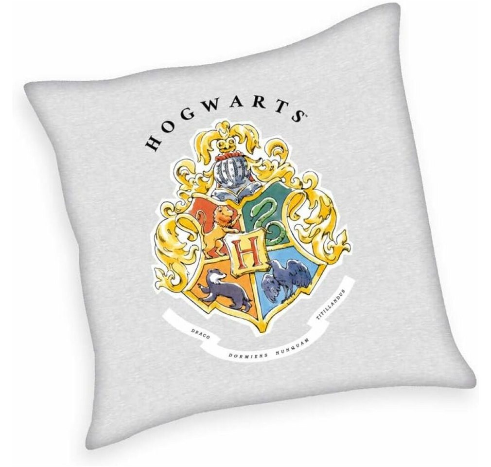 Herding Dekokissen Harry Potter Dekokissen Hogwarts Emblem 40 x 40 cm von Herding