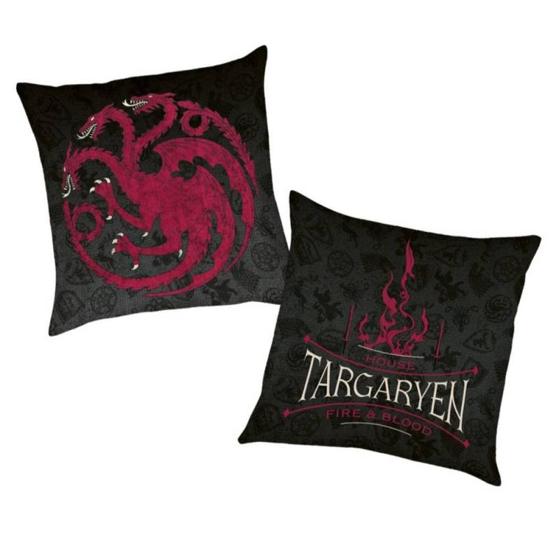 Herding Dekokissen House Targaryen Game of Thrones 40 x 40 cm Deko-Kissen von Herding