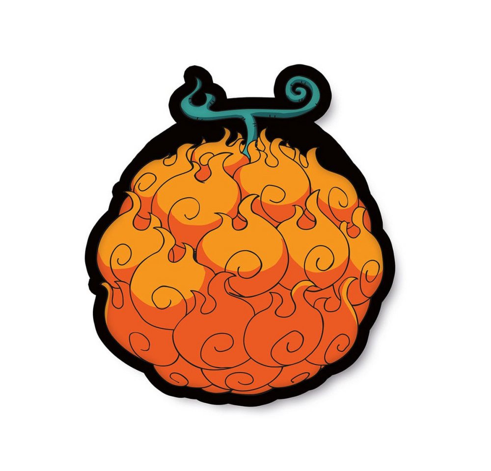 Herding Dekokissen One Piece Dekokissen Feuer Feuer Frucht 36 cm von Herding