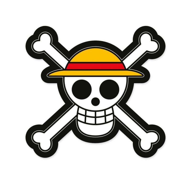 Herding Dekokissen One Piece Dekokissen Jolly Roger 33 cm von Herding