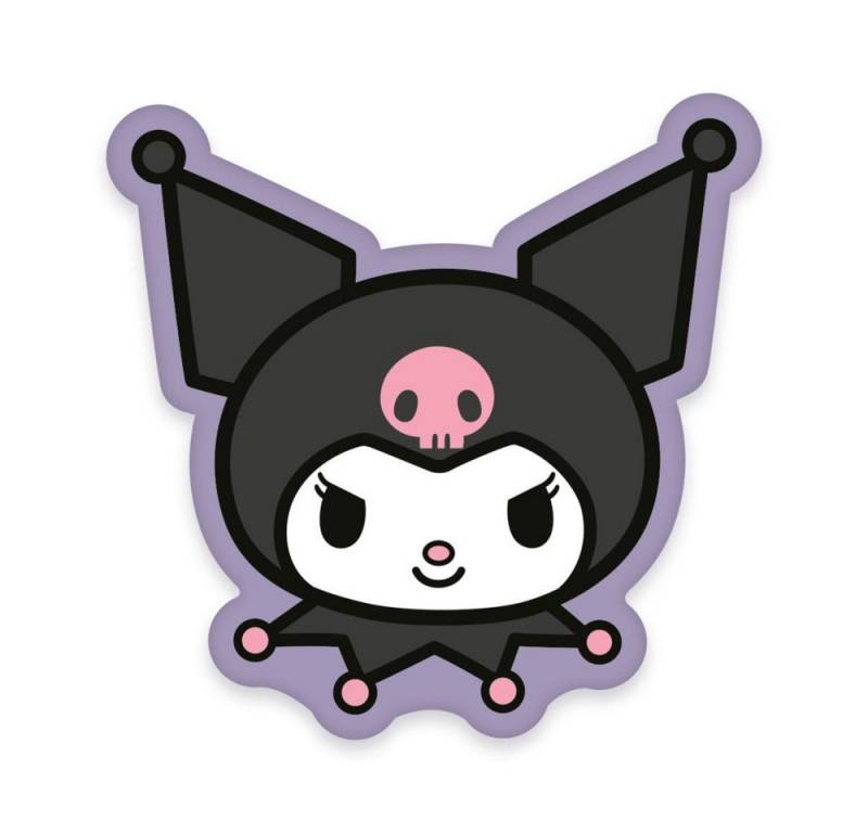 Herding Dekokissen Sanrio Dekokissen Kuromi Face 36 cm von Herding