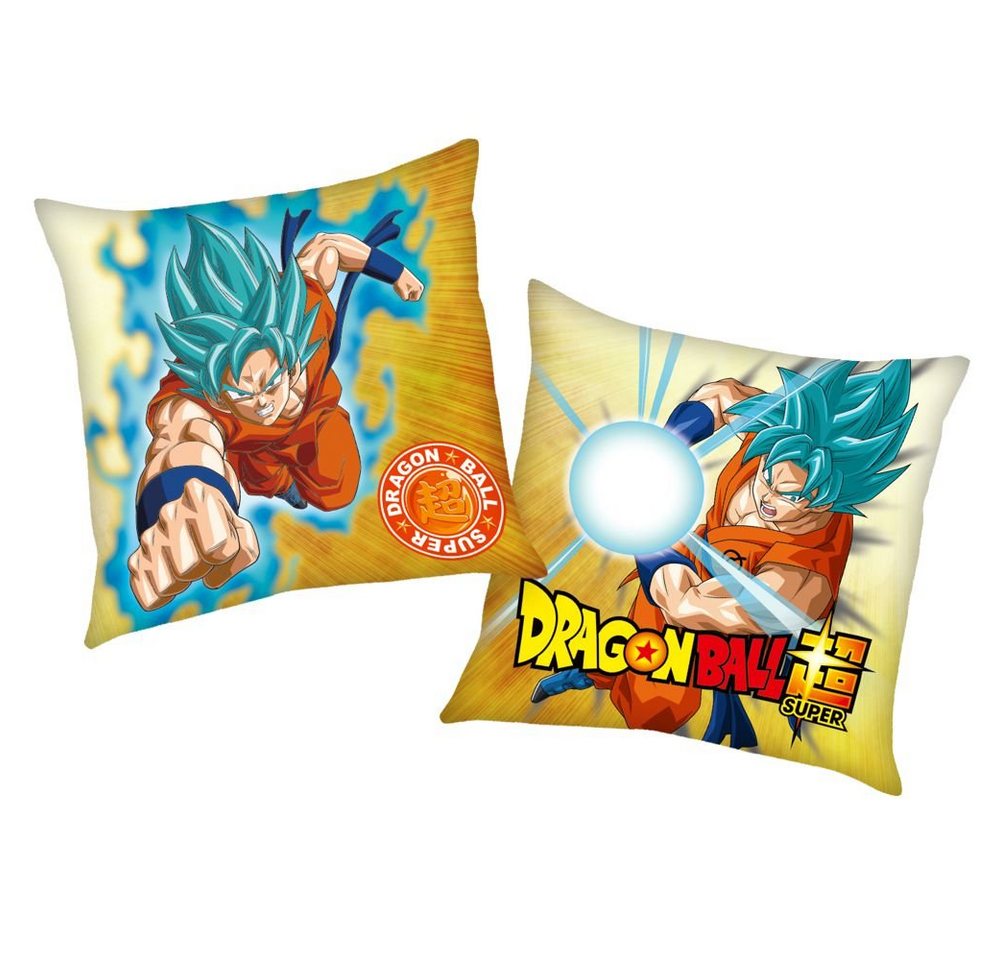 Herding Dekokissen Son Goku Dragon-Ball Super 40 x 40 cm Kinder Deko-Kissen von Herding