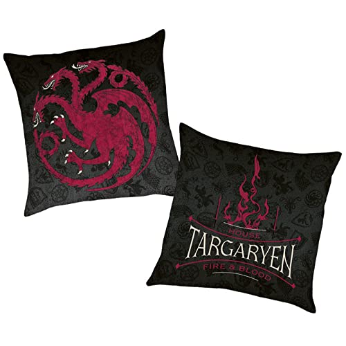 Herding House Targaryen | Game of Thrones | 40 x 40 cm | Deko-Kissen von Herding