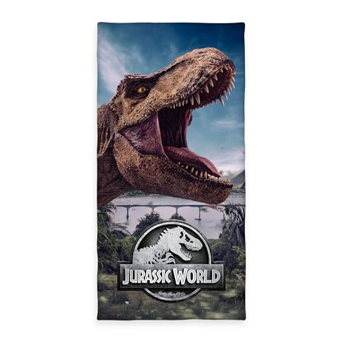 Herding Velourstuch Jurassic World, 75 x 150 cm, Handtuch aus 100% Baumwolle, Velours Herding Velourstuch Jurassic World, 75 x 150 cm, Handtuch aus 100% Baumwolle, Velours von Herding