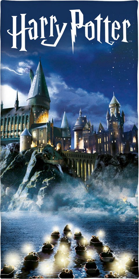 Herding Strandtuch Strandtuch Harry Potter", Baumwolle (1-St), Velours Motiv: Harry Potter" von Herding