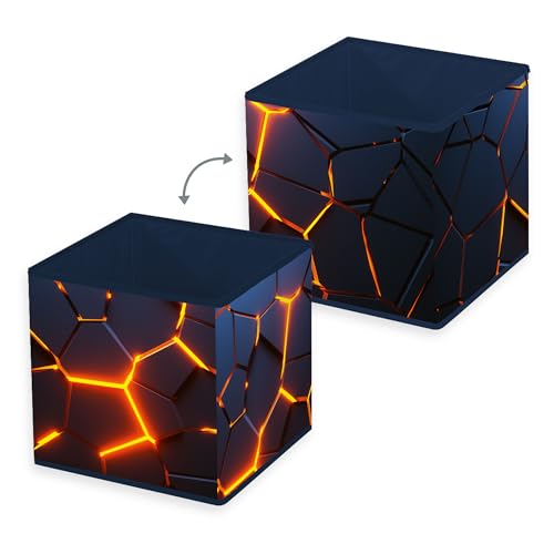 Herding Young Collection Aufbewahrungsbox, Lava 3D Effekt, 30 x 30 x 30 cm, Faltbare Box, Mehrfarbig Herding Young Collection Aufbewahrungsbox, Lava 3D Effekt, 30 x 30 x 30 cm, Faltbare Box, Mehrfarbig von Herding